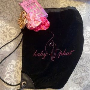 BABY PHAT VELOUR DRAWSTRING